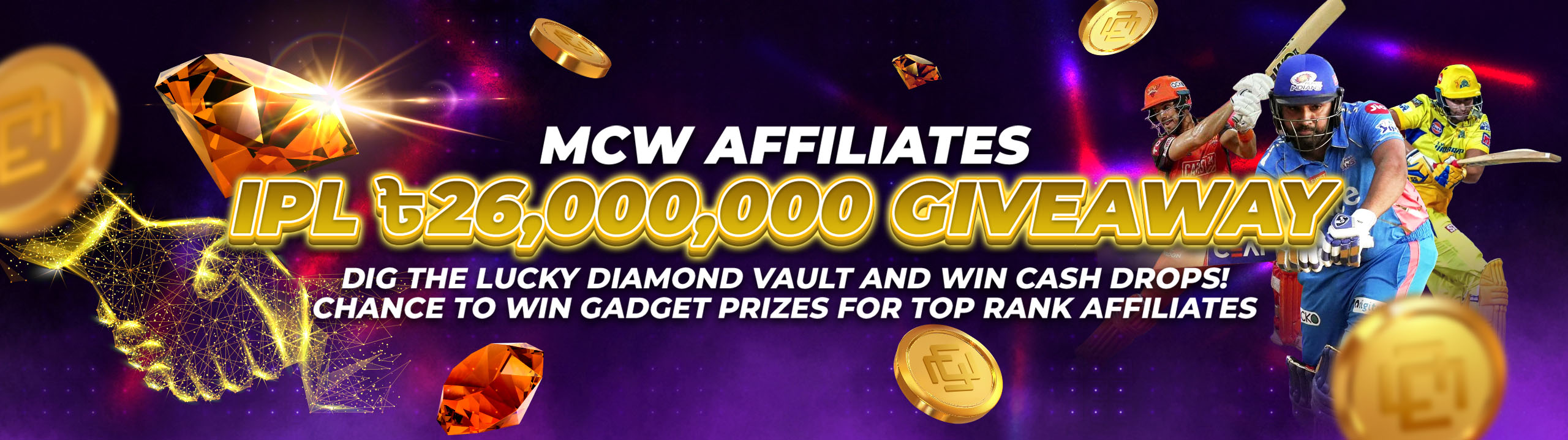 MCW_BDT_EN_Affi Promo_IPL Giveaway_HOMEPAGE (Mobile)_1325x600 New Affiliates Exclusive Offers